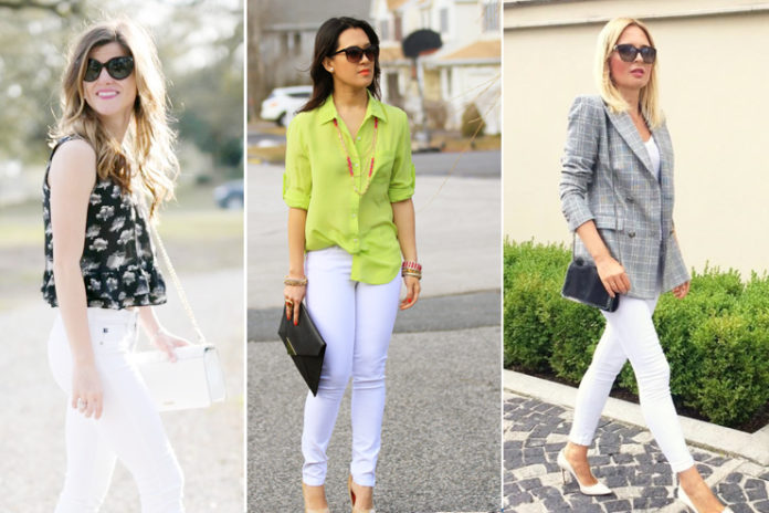 What to Wear With White Jeans? Put Your Styling Skills To Use! - HerGamut