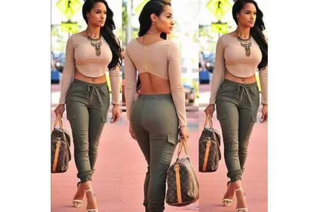 what color top goes with olive green pants