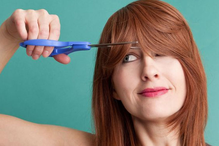 How to Cut Bangs for Long Hair